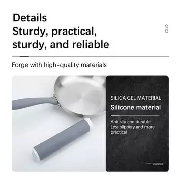 Чехол для ручки кастрюли с защитой от ожогов, мягкий силиконовый держатель, высокая термостойкость