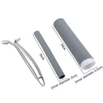 Чехол для ручки кастрюли с защитой от ожогов, мягкий силиконовый держатель, высокотемпературный силиконовый чехол для ручки кастрюли для сковороды