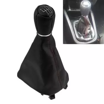 Чехол для ручки переключения передач 5/6 скоростей для Seat Leon 1M1 Toledo II MK2 1998 1999 2000 2001 2002 2003 2004 2005 2006