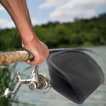 Чехол для рыболовной катушки, защитная сумка для переноски, аксессуары для переноски, сумка для хранения на море M 10cmx15cmx7.8cm