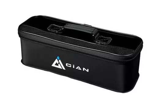 Чехол для рыболовной снасти JACKALL Cyan Mesh (ЧЕХОЛ ДЛЯ ЛОВЛИ CIAN MESH) Черный размер М