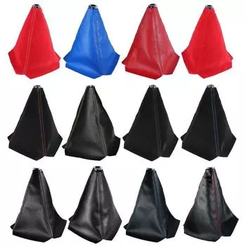 Чехол для рычага переключения передач автомобиля из искусственной кожи, универсальный для автоматической/механической коробки передач, чехол для рычага переключения передач