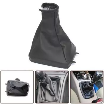 Чехол для рычага переключения передач из искусственной кожи для Opel/Vauxhall Astra G 1998-2004 / Zafira A 1999-2005 чёрный