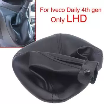Чехол для рычага переключения передач с левым рулем для Iveco Daily IV 2006 2008 2011 из искусственной кожи с пластиковой рамкой Pack of 1