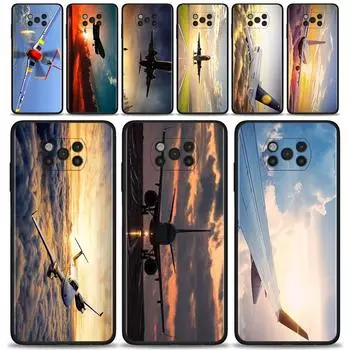 Чехол для самолета Fly для Xiaomi Poco X3 F3 Gt M3 Nfc F1 M3 M4 Pro 5g F3 Gt, чехол для Mi 11t 10t Pro 9t 11 Note 10 Lite Civi For Poco M3