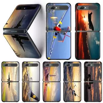 Чехол для самолета Fly Travel Cloud Plane для Samsung Galaxy Z Flip3 5g, чехол для задней панели Samsung Z Flip Capa Hard Shell Samsung Z Flip3 5G