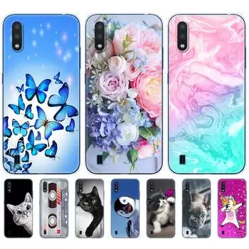 Чехол для Samsung A01, мягкий силиконовый чехол для задней крышки, прозрачный чехол для телефона Samsung Galaxy A01, GalaxyA01 A 01 A015, чехол 5,7 дюйма for Samsung A01