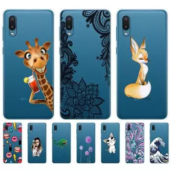 Чехол для Samsung A02, мягкий силиконовый чехол из ТПУ на заднюю панель телефона для Samsung Galaxy A02 GalaxyA02 A 02 SM-A022G a022, бампер 6,5 дюйма For Samsung A02