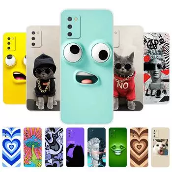 Чехол для Samsung A03S, 164,3 мм, задняя крышка для телефона Samsung Galaxy A03s, GalaxyA03s A 03s a037, мягкий чехол, силиконовый бампер из ТПУ, 6,5 дюйма Samsung A03S 164.3mm