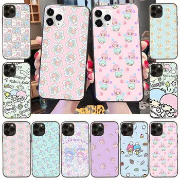 Чехол для Samsung A04 A14 A23 A34 A54 M23 M33 M52 M53 Realme 10 9 C30S C35 C55 VIVO Y02S Y21 Y51 X80 Pro Прозрачный чехол LI29 Little Twin Stars Samsung S21 бездна