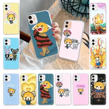 Чехол для Samsung A04 A14 A23 A34 A54 M23 M33 M52 M53 Realme 10 9 C30S C35 C55 VIVO Y02S Y21 Y51 X80 Pro Прозрачный чехол LI22 Aggretsuko Realme C30s арлекин