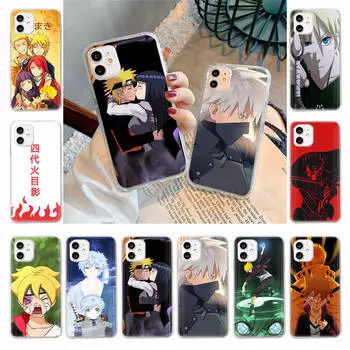 Чехол для Samsung A04 A14 A23 A34 A54 M23 M33 M52 M53 Realme 10 9 C30S C35 C55 VIVO Y02S Y21 Y51 X80 Pro Прозрачный чехол WI80 Boruto Anime VIVO Y31 2021 бездна