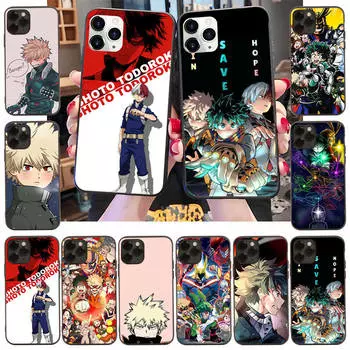 Чехол для Samsung A04 A14 A23 A34 A54 M23 M33 M52 M53 Realme 10 9 C30S C35 C55 VIVO Y02S Y21 Y51 X80 Pro Прозрачный чехол WI82 Аниме Hero Academia Samsung A35 5G серый