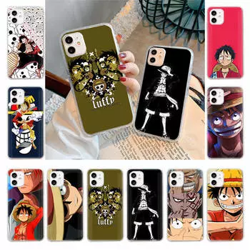 Чехол для Samsung A04 A14 A23 A34 A54 M23 M33 M52 M53 Realme 10 9 C30S C35 C55 VIVO Y02S Y21 Y51 X80 Pro Прозрачный чехол WI63 One Piece Luffy Infinix Smart 6 HD бездна
