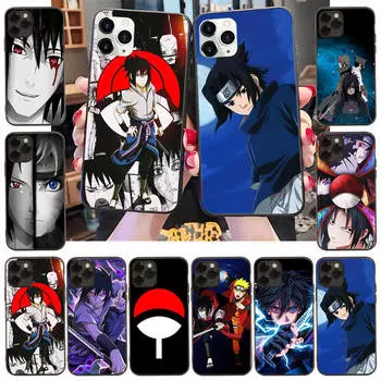 Чехол для Samsung A04 A14 A23 A34 A54 M23 M33 M52 M53 Realme 10 9 C30S C35 C55 VIVO Y02S Y21 Y51 X80 Pro Прозрачный чехол WI72 Наруто Саске Samsung A8 Plus 2018 олений