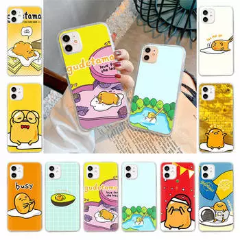 Чехол для Samsung A04 A14 A23 A34 A54 M23 M33 M52 M53 Realme 10 9 C30S C35 C55 VIVO Y02S Y21 Y51 X80 Pro Прозрачный чехол LI20 Ленивое яйцо Tecno POP 5 гагат