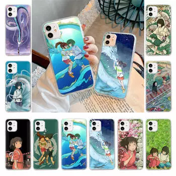 Чехол для Samsung A04 A14 A23 A34 A54 M23 M33 M52 M53 Realme 10 9 C30S C35 C55 VIVO Y02S Y21 Y51 X80 Pro Прозрачный чехол WI60 Унесенные призраками Realme C30s серый