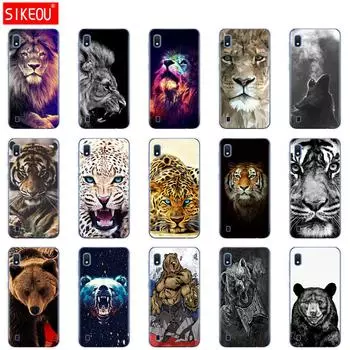 Чехол для Samsung A10 Чехол Силиконовый чехол Чехол для телефона Samsung Galaxy A10 GalaxyA10 A 10 SM-A105F A105 A105F волк тигр лев samsung A10 2019