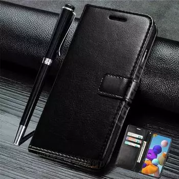 Чехол для Samsung A21S Магнитный кожаный бумажник Мягкие силиконовые чехлы для телефона Samsung Galaxy A21S Чехол A 21S A21 S Книжная подставка откидная крышка Fundas Coque Samsung Galaxy A21S розы красного