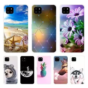 Чехол для Samsung A22 Чехол Мягкий ТПУ Задняя крышка Силиконовый чехол для телефона Samsung Galaxy A22 5G 4G GalaxyA22 A 22 Fundas Bumper противоударный Samsung A22 4G