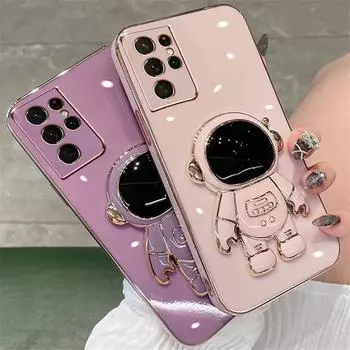 Чехол для Samsung A32, чехол с 3D-держателем для Galaxy S21 S20 S10 S22 Ultra Plus FE A52 A53 A51 A32 A33 A13 A71 A72 4G 5G, чехол для iphone 14 13 12 Samsung A12 5G белый