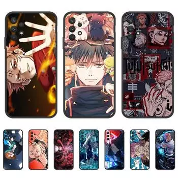 Чехол для Samsung A32 Jujutsu Kaisen, чехол для телефона с аниме для Samsung Galaxy A32 A 32 4G A7 2018 A6 Plus A60 A6S A5 A3 2017, чехлы Samsung A3 2016