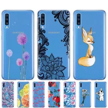 Чехол для Samsung A70, чехол 2019, мягкая задняя крышка из ТПУ для телефона Samsung Galaxy A70, силиконовый чехол, чехол A 70 A705 A705F, бампер for samsung A70 2019