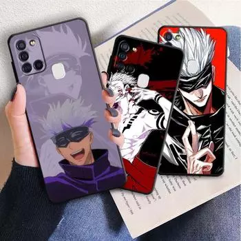 Чехол для Samsung Galaxy A10s A50 A03s A04s A40 A03 Core A04 A02s A10 A70 A02, чехол для мобильного телефона в стиле японского аниме Jujutsu Kaisen Samsung A10