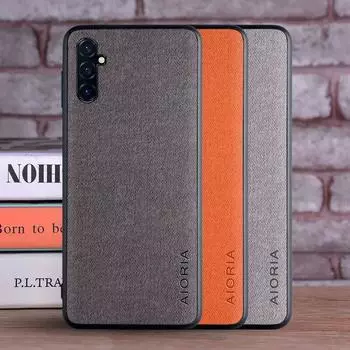 Чехол для Samsung Galaxy A13 5G, роскошный текстильный кожаный чехол из мягкого ТПУ, жесткий чехол для телефона Samsung Galaxy A13, чехол Funda чёрный