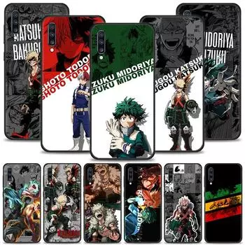 Чехол для Samsung Galaxy A50 A30s A20s A20e A20 A10 M51 M31 M31s M30s M62 M52 M22 M12 M21 My Hero Academia Midoriya Izuku Comics Samsung A70