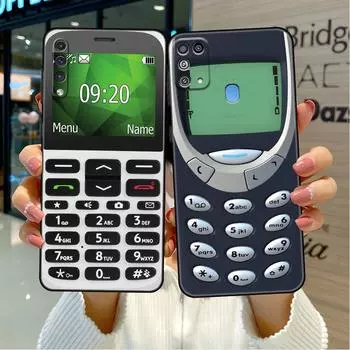 Чехол для Samsung Galaxy A50 A70 A30 A20s A20e A10 A40 A10s A10e M52 M51 M31 M30s, черный чехол для телефона, магнитная кассета с радиолентой Samsung A60