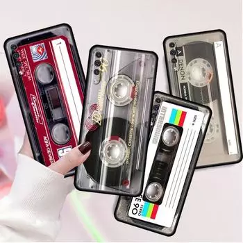 Чехол для Samsung Galaxy A50 A70 A30 A20s A20e A10 A40 A10s A10e M52 M51 M31 M30s M21 чехол для телефона магнитная кассета с магнитолой Samsung A60