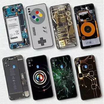 Чехол для Samsung Galaxy A50 A70 A30 A20s A20e A10 A40 A10s A10e M52 M51 M31 M30s M21 M13 5G черный чехол для телефона GameCalculator Samsung A70