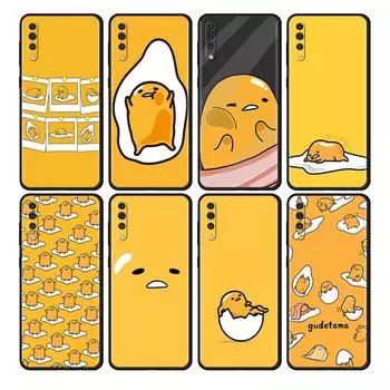 Чехол для Samsung Galaxy A50 A70 A30 A20s A20e A10 A40 A10s A10e M52 M51 M30s M13 5G черный чехол для телефона Gudetama Samsung A60