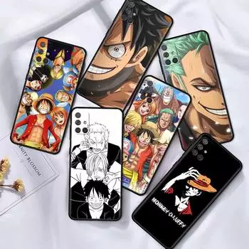 Чехол для Samsung Galaxy A51 A21s A71 A12 A31 A52 A41, черный мягкий чехол для телефона A11 A72 A32 A42 5G A01 A91 Fundas One Piece Samsung A91