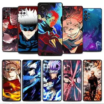 Чехол для Samsung Galaxy A52 A12 A32 A51 A21s A71 A13 A53 A22 A31 A72 A03 A02s A41 черный чехол для телефона милый джиу-джитсу кайсен крутой Samsung A52 4G(5G)