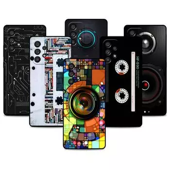 Чехол для Samsung Galaxy A52 A12 A51 A32 A21s A71 A53 A13 A32 A72 A31 A33 A22 A03 Чехол для телефона в стиле ретро с винтажной кассетой Samsung A52 4G(5G)
