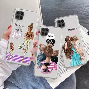 Чехол для Samsung Galaxy A52 A12 A51 A71 A32 A21s A22 A53 A23 A13 A03 A02 A41 A33 A11 A72 A73, чехол для телефона Super Mum Baby Samsung A53 5G