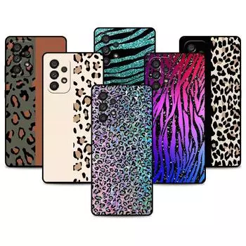 Чехол для Samsung Galaxy A52 A12 A51 A32 A21s A71 A53 A13 A32 A72 A31 A33 A22 A03 A41, модный чехол с леопардовым узором Samsung A52 4G(5G)
