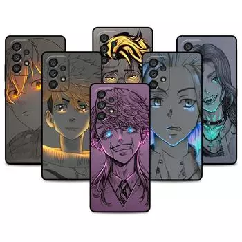Чехол для Samsung Galaxy A52 A12 A51 A32 A21s A71 A53 A13 A32 A72 A31 A33 A22 A03 A41 Чехол для телефона Японское аниме Tokyo Revengers Samsung A52 4G(5G)