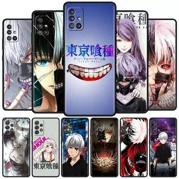 Чехол для Samsung Galaxy A52 A12 A51 A32 A71 A21s A22 A11 A02s A03 A23 A13 A53 A41 A31 A72, мягкий чехол для телефона в стиле аниме Tokyo Ghoul Sac Samsung A02s