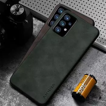 Чехол для Samsung Galaxy A52 A72 A42 A32 A52S 5G Роскошный чехол из искусственной кожи для Samsung A52 5g Чехол Samsung Galaxy A72 5G/4G зелёный