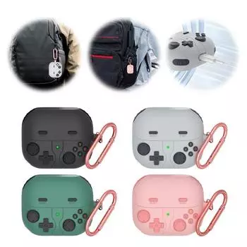 Чехол для Samsung Galaxy Buds 3 Pro и Galaxy Buds Games Protector Buds Pro 3(2024)Случай 3 Q5I4 Dark gray-For Samsung Buds 3/3pro