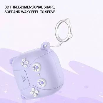 Чехол для Samsung Galaxy Buds FE, Buds2 Pro, с Pro, чехол, забавный чехол Live Buds Hooks Pr J5H5 little purple-For samsung buds 2pro