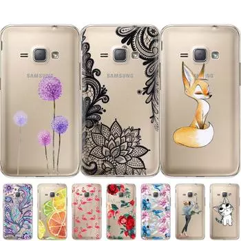 Чехол для Samsung Galaxy J1 2016 J120 J120F SM-J120F Мягкая задняя крышка из ТПУ чехол для Samsung Galaxy J1 360 полная защитная печать For samsung j1 2016