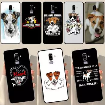 Чехол для Samsung Galaxy J4 J6 Plus 2018 A6 A7 A8 A9 J8 J1 2016 A3 A5 J3 J7 J5 2017 с изображением собаки породы Джек-Рассел-терьер J3 2016 - J310