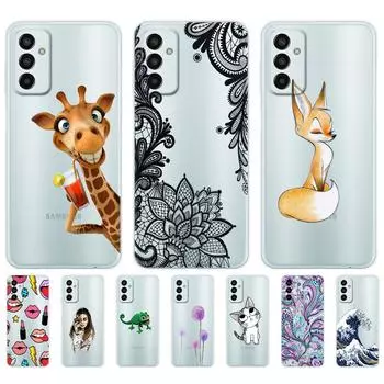 Чехол для Samsung Galaxy M13 4G, 6,6 дюйма, задняя крышка для Samsung M13, чехол для телефона GalaxyM13 M 13 m135, мягкий силиконовый чехол из ТПУ Samsung M13 4G