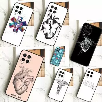 Чехол для Samsung Galaxy M13 M33 M53 M52 M32 M12 M14 M34 M54 M11 M21 M51 M15 M55 M31s M20, доктор, медсестра, медицина, здоровье Samsung M33