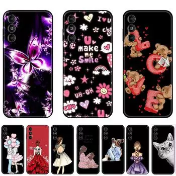 Чехол для Samsung Galaxy M14 5G Черный силиконовый мягкий 6,6-дюймовый SM-M146B противоударный роскошный роскошный чехол Полная защита M14-Style 1