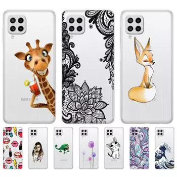 Чехол для Samsung Galaxy M22 M32 4G, задняя крышка для телефона Samsung M22, мягкий чехол для Samsung M32 4G M 22 32, силиконовый бампер 6,4 дюйма For Samsung M22